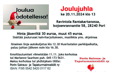 VALMIS joulujuhla mainos 2024
